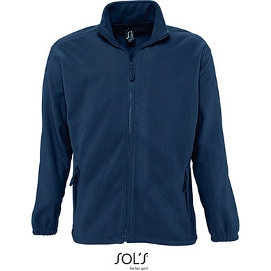 Herren Fleecejacke North, XXL, Navy
