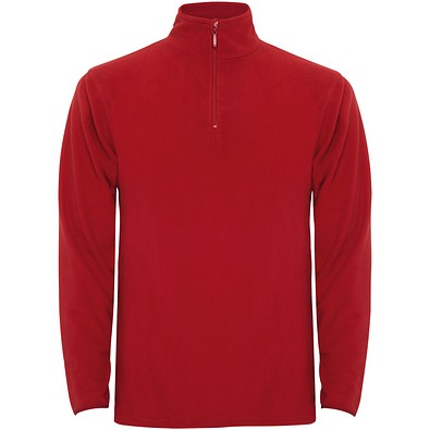 Himalaya 1/4 Zip - Fleecepullover für Herren, rot, 2XL