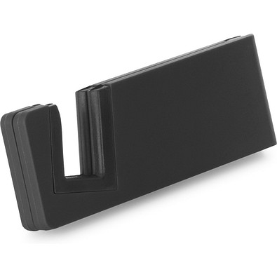 HOOKE. Smartphone-Halter aus ABS und TPR, Schwarz