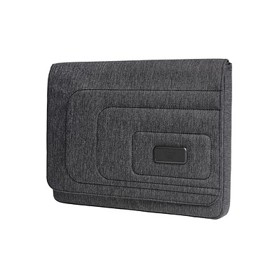 Hülle FRAME, schwarz-grau meliert