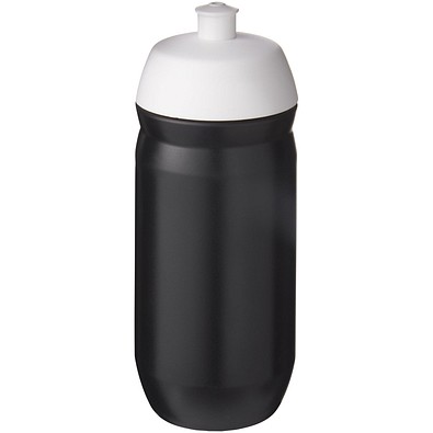 HydroFlex™ 500 ml Squeezy Sportflasche, weiß/schwarz