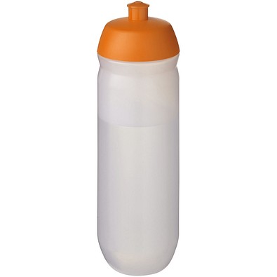 HydroFlex™ Clear 750 ml Squeezy Sportflasche, orange