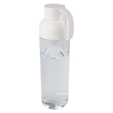 Illuminate 600 ml RPET-Wasserflasche, weiss