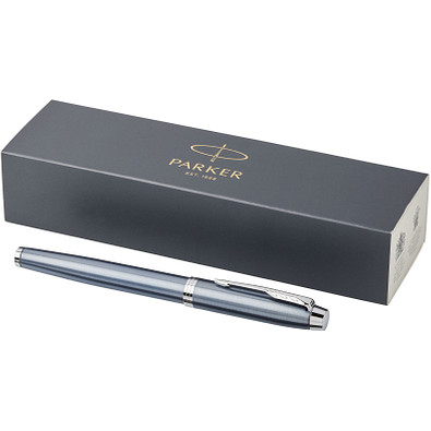 PARKER Tintenroller IM, grau,navy PARKER Tintenroller IM, grau,navy