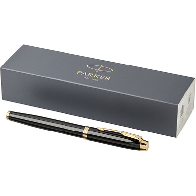 PARKER Tintenroller IM, schwarz,gold PARKER Tintenroller IM, schwarz,gold