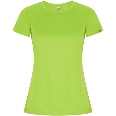 Imola Sport T-Shirt für Damen, Fluor Green, 2XL