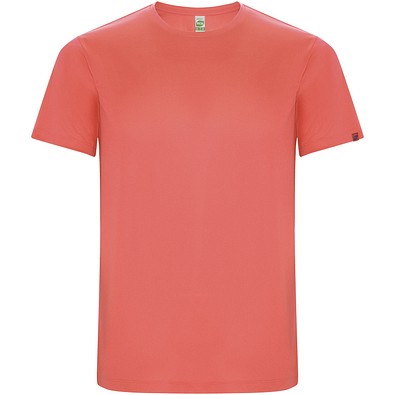 Imola Sport T-Shirt für Kinder, Fluor Coral, 4