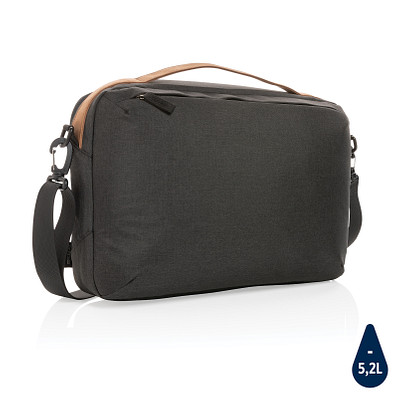 Impact AWARE™ 300D Two-Tone Deluxe 15.6 Zoll Laptop-Tasche, schwarz