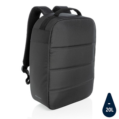 XD XCLUSIVE Anti-Diebstahl Laptop-Rucksack Impact Aware RPET 15,6", schwarz XD XCLUSIVE Anti-Diebstahl Laptop-Rucksack Impact Aware RPET 15,6", schwarz