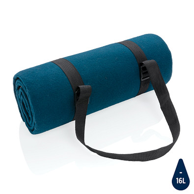 Impact AWARE™ RPET Picknickdecke, navy blau