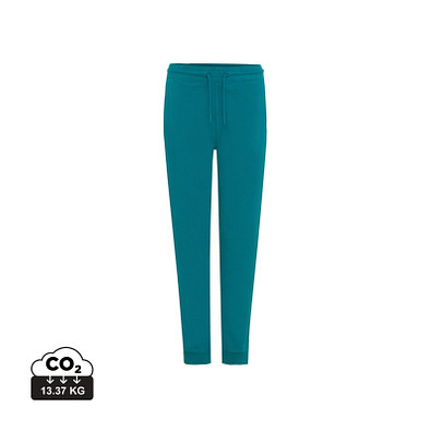 Iqoniq Cooper Jogger aus recycelter Baumwolle, verdigris, S