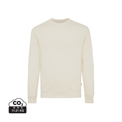 Iqoniq Denali ungefärbt. Rundhals-Sweater, natural raw, XXXL