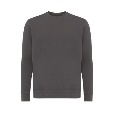 Iqoniq Etosha Lightweight Sweater aus recycelter Baumwolle, anthrazit, S
