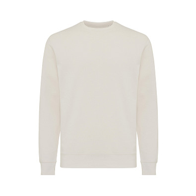 Iqoniq Etosha Lightweight Sweater aus recycelter Baumwolle, ivory white, S