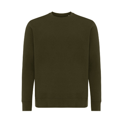 Iqoniq Etosha Lightweight Sweater aus recycelter Baumwolle, khaki, S