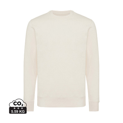 Iqoniq Etosha Lightweight Sweater aus recycelter Baumwolle, natural raw, S