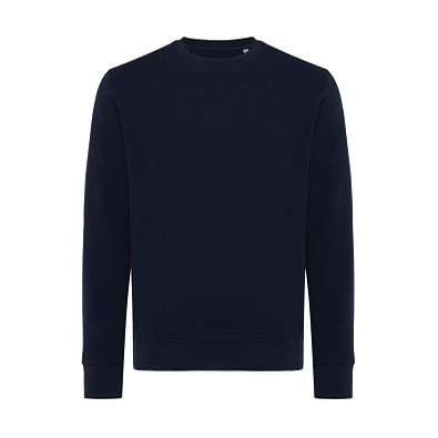 Iqoniq Etosha Lightweight Sweater aus recycelter Baumwolle, navy blau, L