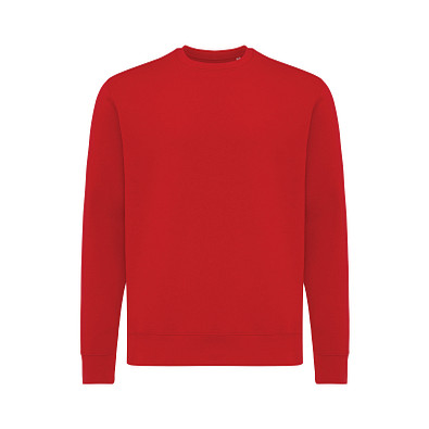 Iqoniq Etosha Lightweight Sweater aus recycelter Baumwolle, rot, S