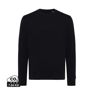 Iqoniq Etosha Lightweight Sweater aus recycelter Baumwolle, schwarz, S