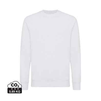 Iqoniq Etosha Lightweight Sweater aus recycelter Baumwolle, weiß, XL