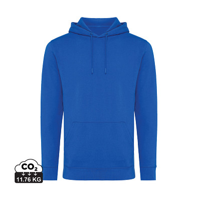 Iqoniq Jasper Hoodie aus recycelter Baumwolle, Königsblau, XXXL