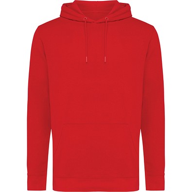 IQONIQ Jasper Hoodie aus recycelter Baumwolle, rot, XXS