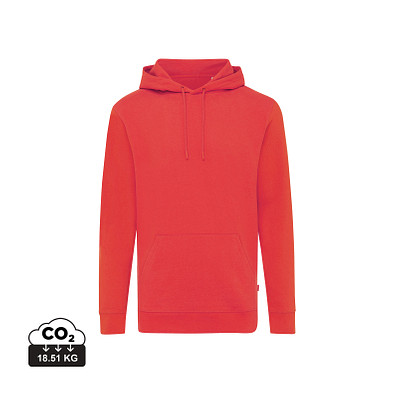 Iqoniq Jasper Hoodie, sattes rot, XL