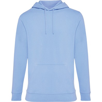 IQONIQ Jasper Hoodie aus recycelter Baumwolle, sky blue, XXS