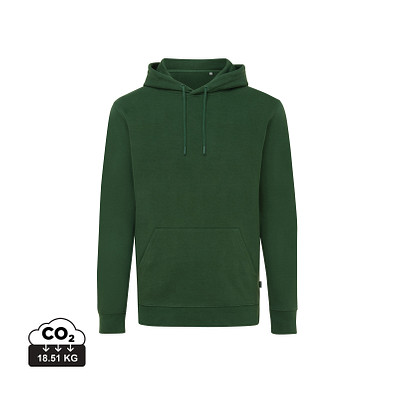 Iqoniq Jasper Hoodie aus recycelter Baumwolle, waldgrün, S