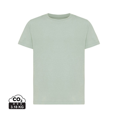 Iqoniq Koli Kids T-Shirt aus recycelter Baumwolle, Iceberg green, 9-10 y
