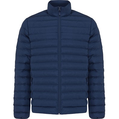 IQONIQ Maiko Herren Steppjacke aus recyceltem Polyester, navy blau, L