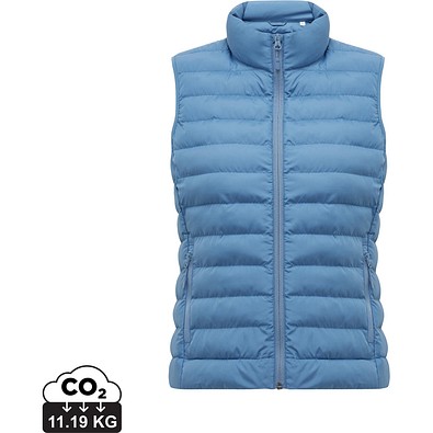 IQONIQ Meru Damen Bodywarmer aus recyceltem Polyester, moon blue, M