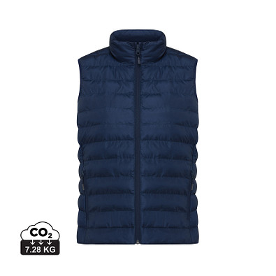 Iqoniq Meru Damen Bodywarmer aus recyceltem Polyester, navy blau, XXXL