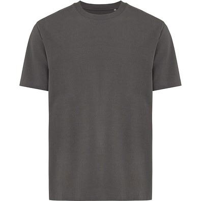 IQONIQ Nikko Heavyweight T-Shirt aus recycelter Baumwolle, anthrazit, XL