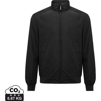 IQONIQ Odin Urban Jacke aus recyceltem Polyester, schwarz, M