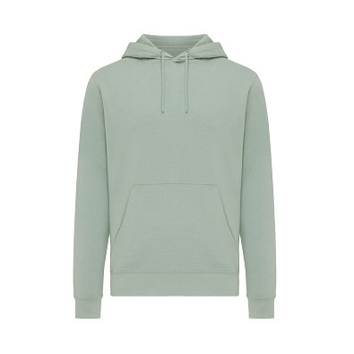 Iqoniq Rila Lightweight Hoodie aus recycelter Baumwolle, Iceberg green, M