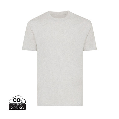 Iqoniq Sierra Lightweight T-Shirt aus recycelter Baumwolle, ungefärbte helles Grau, M