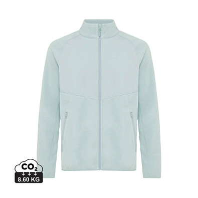 Iqoniq Talung Mikrofleece Jacke aus recyceltem Polyester, Iceberg green, XXXL