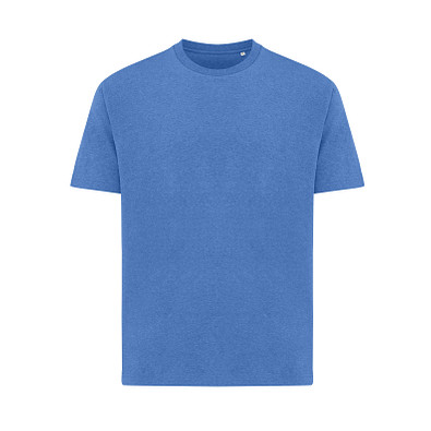 Iqoniq Teide T-Shirt aus recycelter Baumwolle, heather blue, XXL