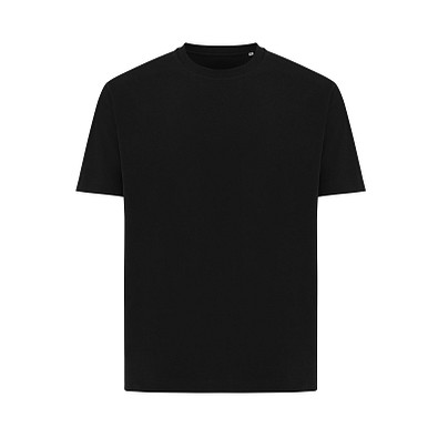 Iqoniq Teide T-Shirt aus recycelter Baumwolle, schwarz, XXL