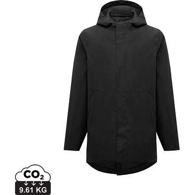 IQONIQ Thelon Parka aus recyceltem Polyester, schwarz, XXS