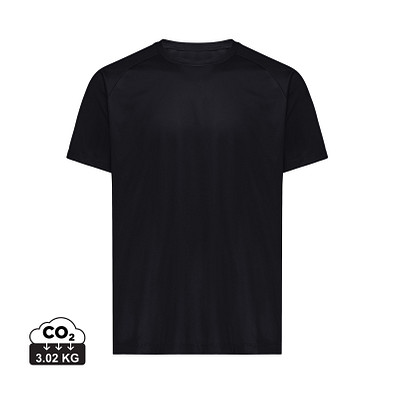 Iqoniq Tikal Sport Quick-Dry T-Shirt aus rec. Polyester, schwarz, XL