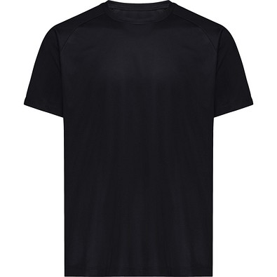 IQONIQ Tikal Sport Quick-Dry T-Shirt aus rec. Polyester, schwarz, XXS