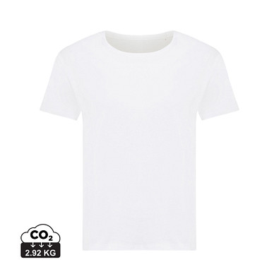 Iqoniq Yala Damen T-Shirt aus recycelter Baumwolle, weiß, M