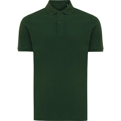 IQONIQ Yosemite Piqué-Poloshirt aus recycelter Baumwolle, forest green, XXS