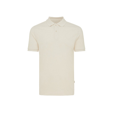 Iqoniq Yosemite Piqué-Poloshirt aus recycelter Baumwolle, natural raw, XS