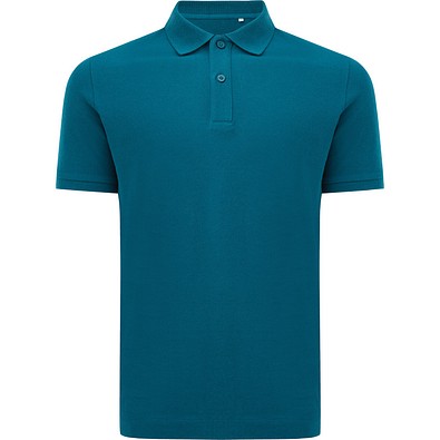 IQONIQ Yosemite Piqué-Poloshirt aus recycelter Baumwolle, dark teal, S