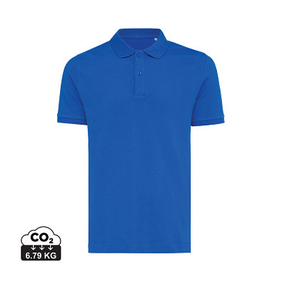 Iqoniq Yosemite Piqué-Poloshirt, Königsblau, XXL