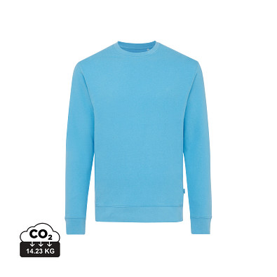 Iqoniq Zion Rundhals-Sweater, ruhiges blau, S