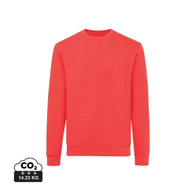 Iqoniq Zion Rundhals-Sweater, sattes rot, M